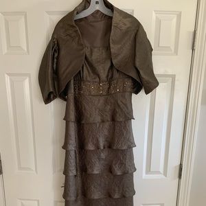 Mother of the Bride Dress w/light jacket